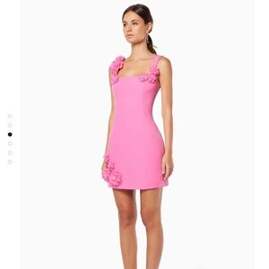 Elliatt Pink Floral Dress